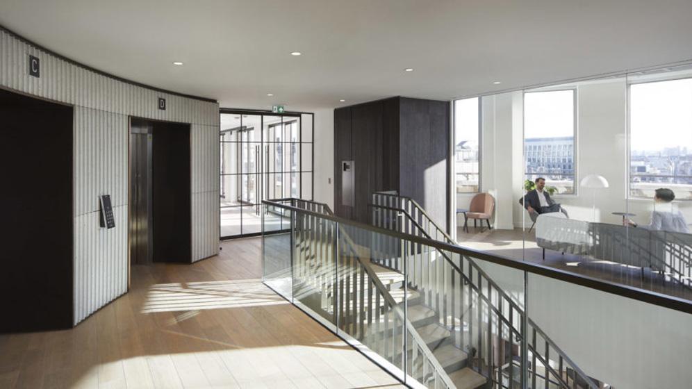 Lift lobby and surround area