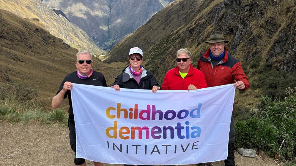 Childhood Dementia Intuitive Sign during the challenge held by the team.