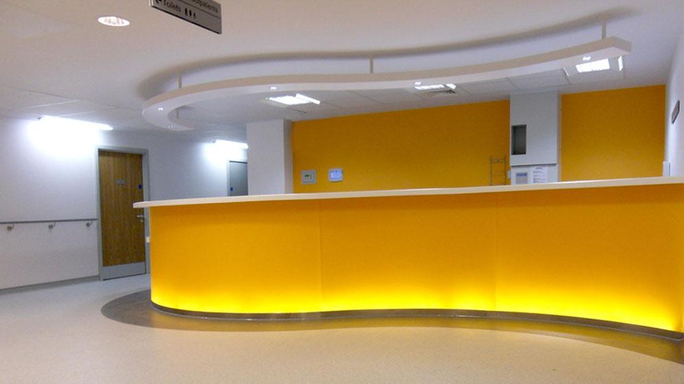 Pembury Hospital - Bespoke Healthcare Joinery